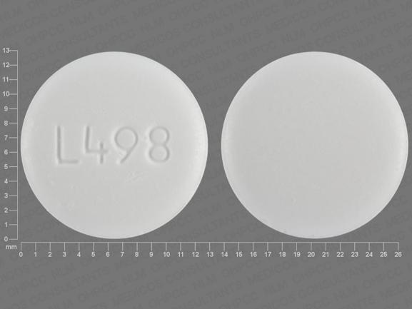Guaifenesin extended-release 600 mg L498