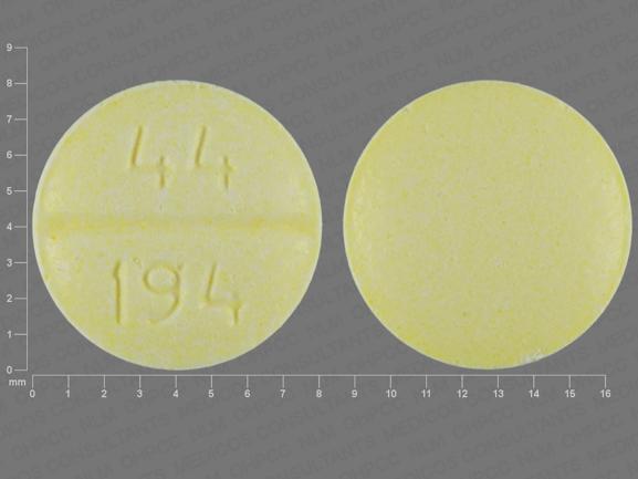 Pil 44 194 is chloorfeniraminemaleaat 4 mg