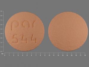 Pill par 544 Brown Round is Ranitidine Hydrochloride