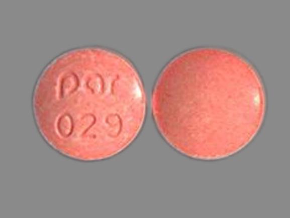 Pill par 029 Pink Round is Hydralazine Hydrochloride