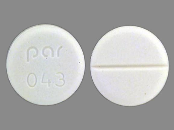 Pill par 043 White Round is Cyproheptadine Hydrochloride