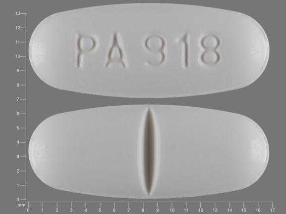 Pill PA 918 White Elliptical/Oval is Torsemide