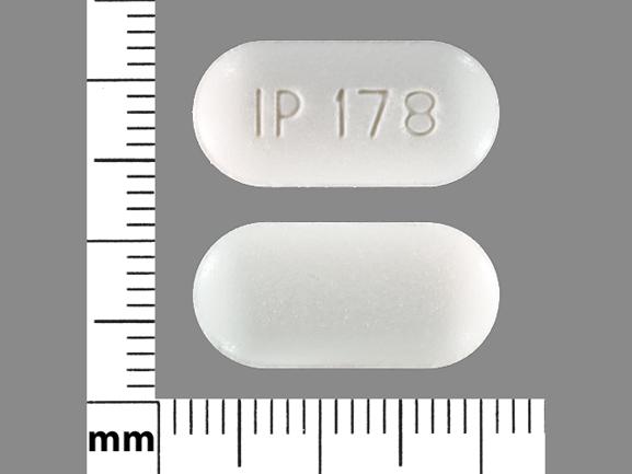 Pill IP 178 White Capsule/Oblong is Metformin Hydrochloride Extended Release