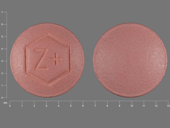 Pill Z + Pink Round is Drospirenone, Ethinyl Estradiol and Levomefolate Calcium