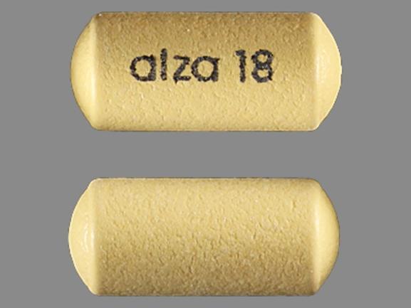 Concerta 18 mg alza 18
