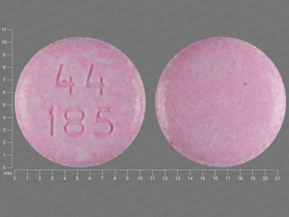 Pill 44 185 Pink Round is Mapap
