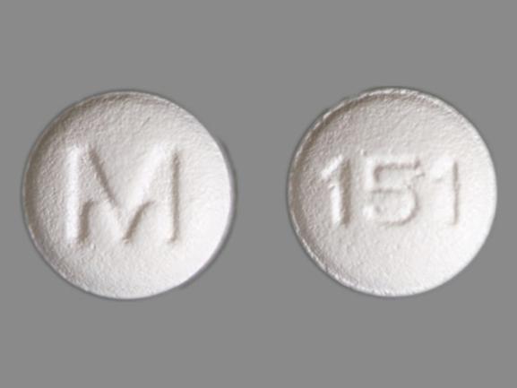 Pill M 151 White Round is Finasteride