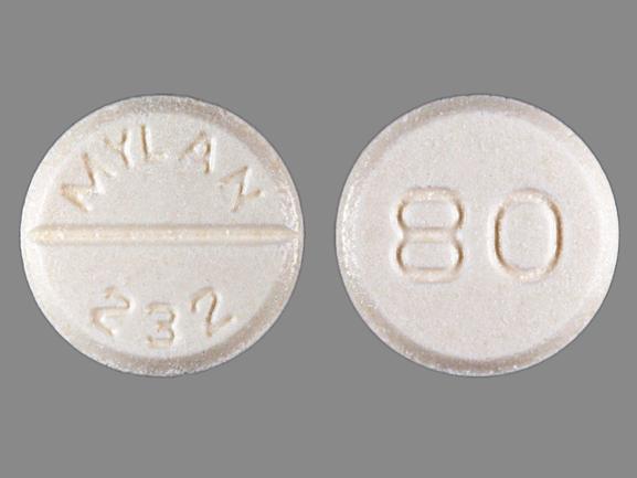 Furosemide 80 mg MYLAN 232 80