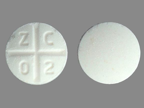 Pille ZC 0 2 ist Promethazinhydrochlorid 25 mg