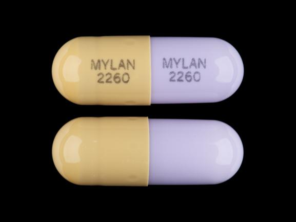 Terazosin hydrochloride 1 mg MYLAN 2260 MYLAN 2260