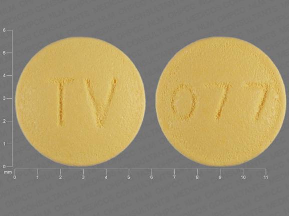 Pill TV 077 is Quartette ethinyl estradiol 0.01 mg