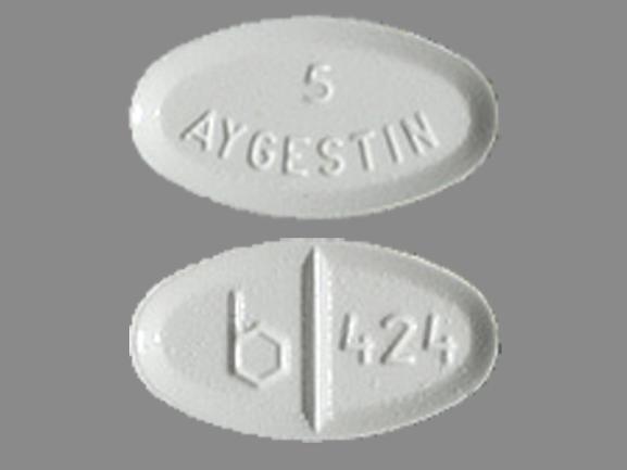 Aygestin 5 mg (5 AYGESTIN b 424)