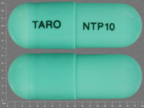 Nortriptyline hydrochloride 10 mg TARO NTP 10
