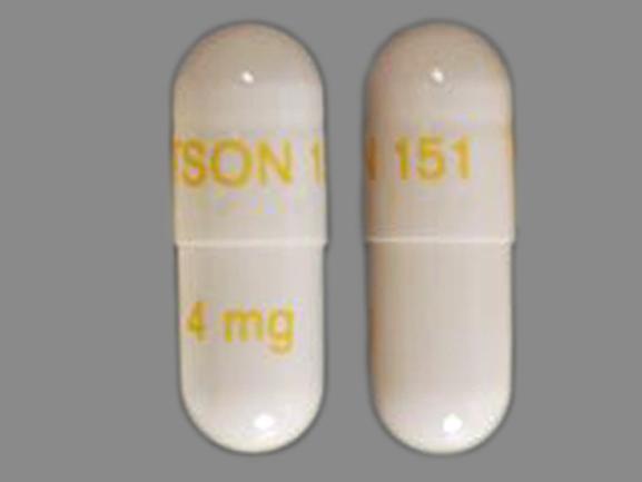 Watson 151 4 Mg Pill Images White Capsule Shape