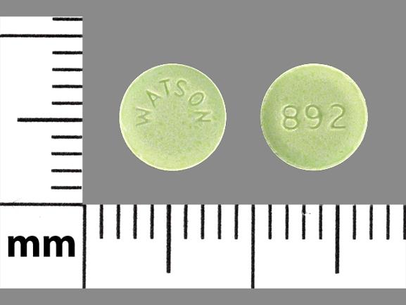 Pill WATSON 892 is Jolivette 0.35 mg
