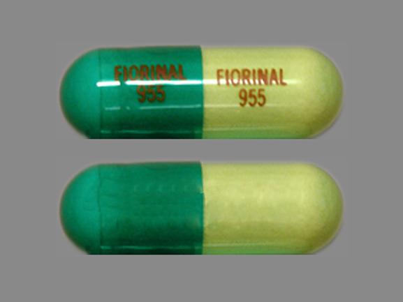 Fiorinal Aspirin 325 mg / Butalbital 50 mg / Caffeine 40 mg FIORINAL 955 FIORINAL 955