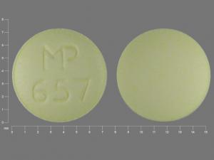 Clonidine hydrochloride 0.1 mg MP 657