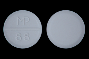 Pill MP 88 White Round is Albuterol Sulfate