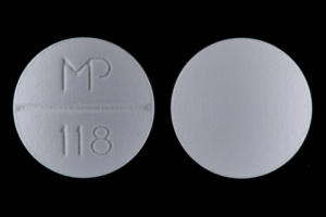 Trazodone hydrochloride 50 mg MP 118