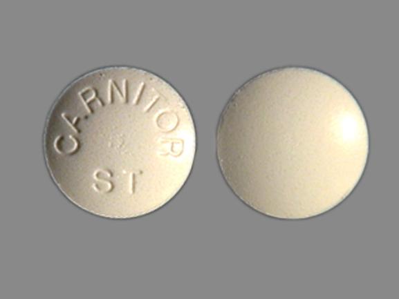 Pill CARNITOR ST White Round is Carnitor