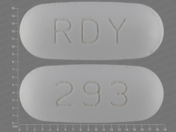 Хапче RDY 293 е Sumatriptan Succinate 100 mg