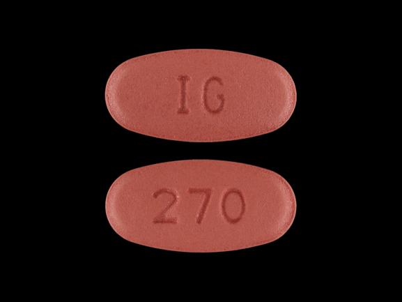 Quinapril hydrochloride 40 mg IG 270