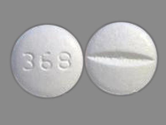 Pill 368 White Round is Metoprolol Succinate Extended-Release