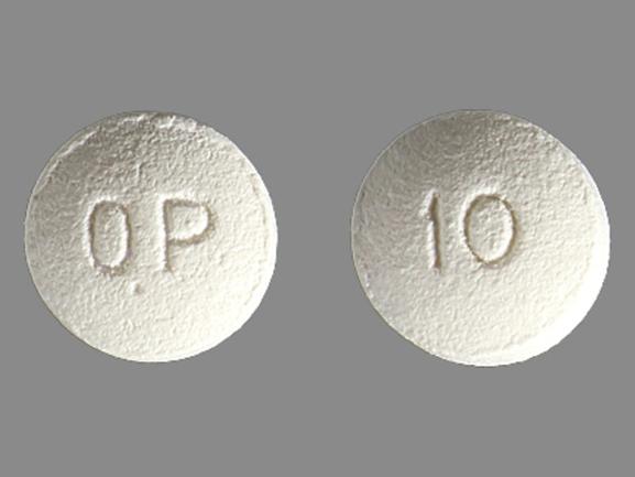 Op 10 Pill Images White Round
