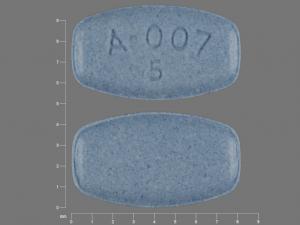 Хапче A-007 5 е Abilify 5 mg