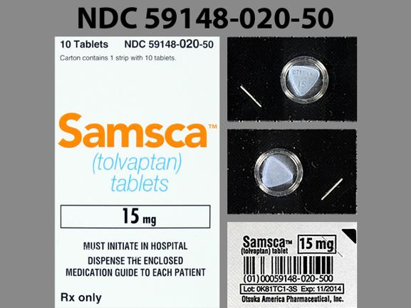 Samsca tolvaptan 15 mg OTSUKA 15