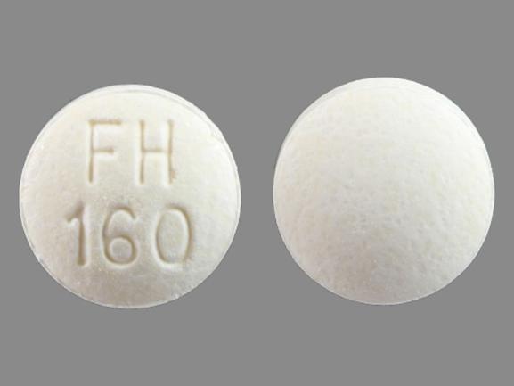 Pill FH 160 White Round is Triglide