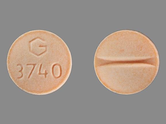 Pill G 3740 Orange Round is Medroxyprogesterone Acetate
