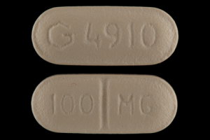 Pill G 4910 100 MG Yellow Oval is Sertraline Hydrochloride
