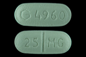 Sertraline hydrochloride 25 mg G 4960 25 MG