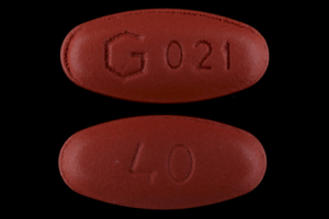 Quinapril hydrochloride 40 mg 40 G 021