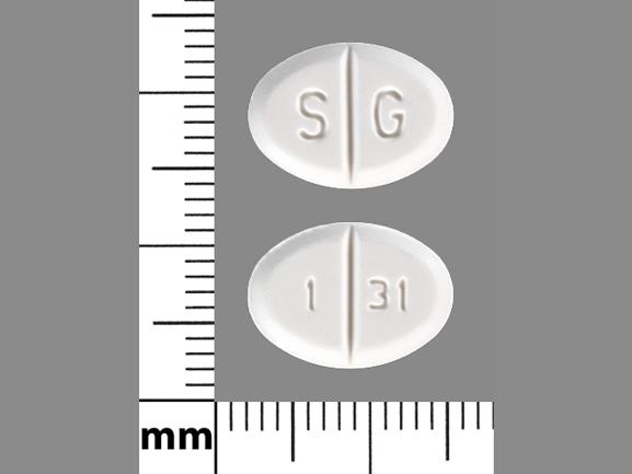 Pill S G 1 31 White Oval is Pramipexole Dihydrochloride