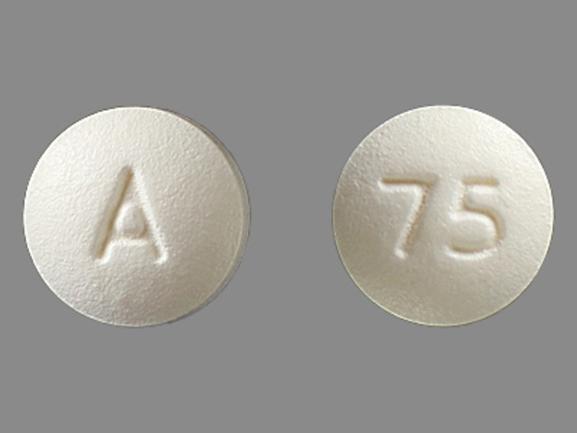 Hydroxyzine hydrochloride 10 mg A 75