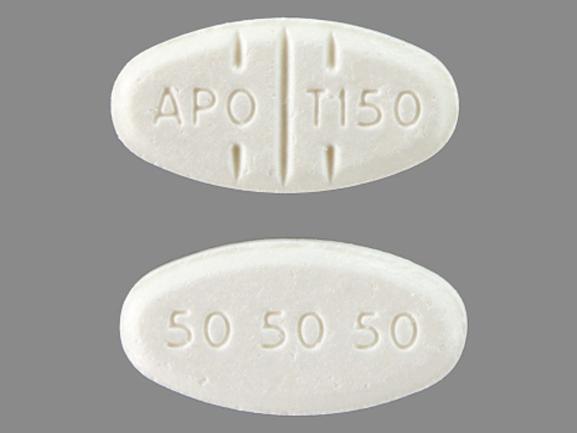 Trazodone hydrochloride 150 mg APO T150 50 50 50