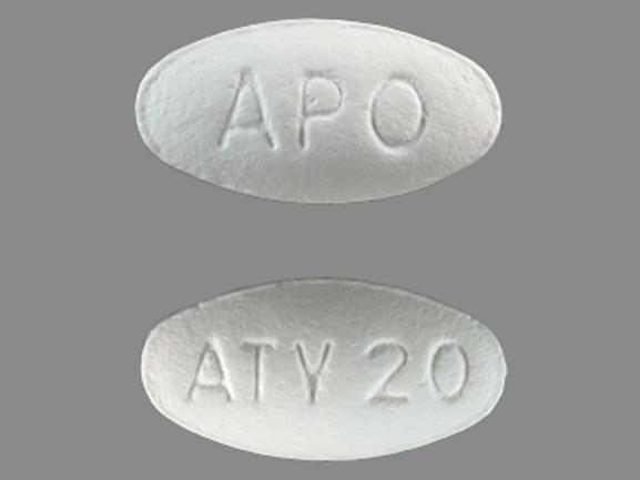 Atorvastatin calcium 20 mg APO ATV20