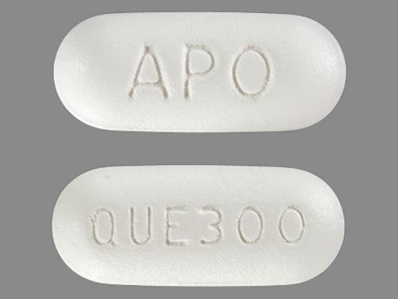 Quetiapine fumarate 300 mg APO QUE300