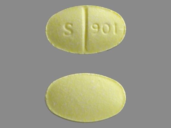 E49 Pill Yellow Round - Pill Identifier