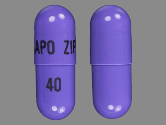 Ziprasidone hydrochloride 40 mg APO ZIP 40