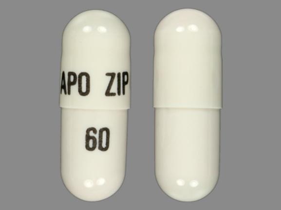 Ziprasidone hydrochloride 60 mg APO ZIP 60