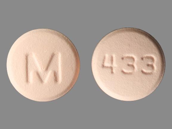 Bupropion hydrochloride 75 mg M 433