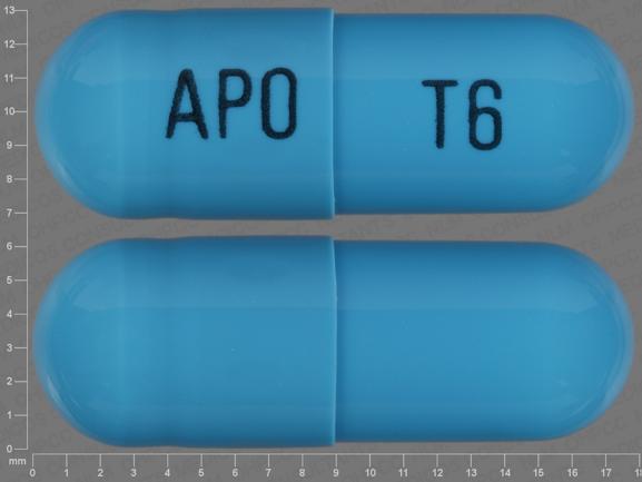 Tizanidine hydrochloride 6 mg APO T6