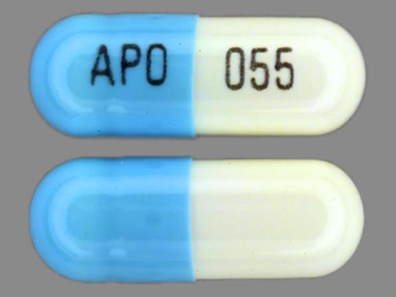 Piller APO 055 är selegilinhydroklorid 5 mg