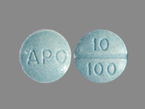 Carbidopa and levodopa 10 mg / 100 mg APO 10 100