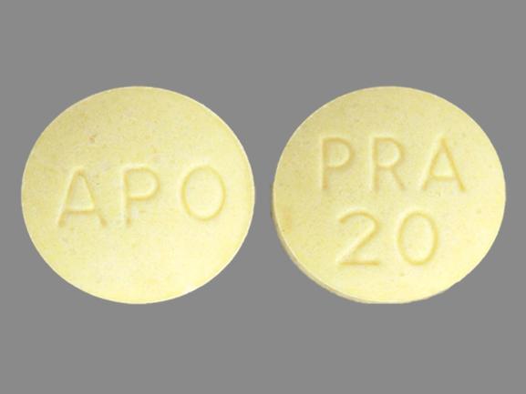 Pravastatin sodium 20 mg APO PRA 20