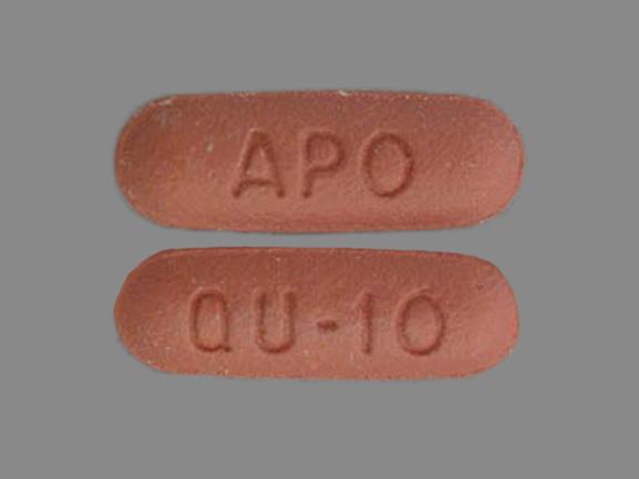 Quinapril hydrochloride 10 mg APO QU 10