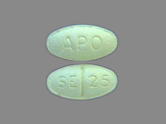 Sertraline hydrochloride 25 mg APO SE 25